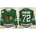 Blackhawks #72 Artemi Panarin Green Stitched Jersey