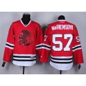 Blackhawks #57 Trevor Van Riemsdyk Red(Red Skull) Stitched Jersey
