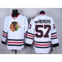 Blackhawks #57 Trevor Van Riemsdyk Whte Stitched Jersey