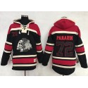 Blackhawks #72 Artemi Panarin Black Sawyer Hooded Sweatshirt Stitched Jersey