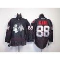 Blackhawks #88 Patrick Kane Black Accelerator Stitched Jersey