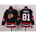 Blackhawks #81 Marian Hossa Black 2014 Stadium Series Stitched Jersey