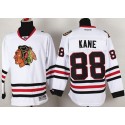 Blackhawks #88 Patrick Kane Stitched White Jersey