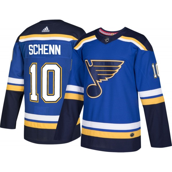 Adidas St. Louis Blues #10 Brayden Schenn Blue Stitched Jersey