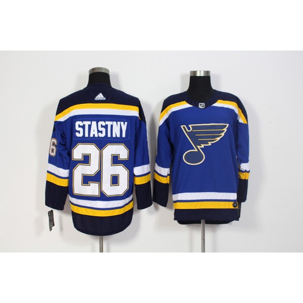 Adidas St. Louis Blues #26 Paul Stastny Blue Stitched Jersey