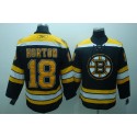 Bruins #18 Horton Stitched Black Jersey