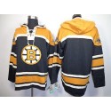 Bruins Blank Black Sawyer Hooded Sweatshirt Stitched Jersey