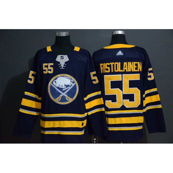 Buffalo Sabres #55 Rasmus Ristolainen Navy Stitched Jersey