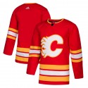 Calgary Flames Red Blank Stitched Jersey