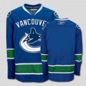 Canucks Blank Stitched Blue Jersey