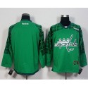 Capitals Blank Green St. Patrick's Day New Stitched Jersey