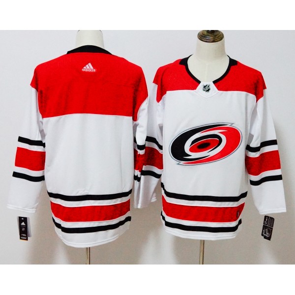 Carolina Hurricanes White Stitched Adidas Jersey