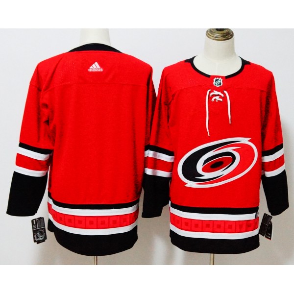 Carolina Hurricanes Red Stitched Adidas Jersey