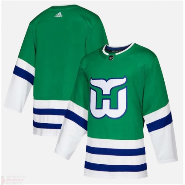 Carolina Hurricanes Senior Vintage Whalers Stitched Jersey