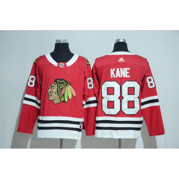 Chicago Blackhawks #88 Patrick Kane Red Adidas Stitched Jersey