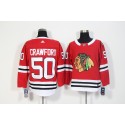 Chicago Blackhawks #50 Corey Crawford Red Stitched Adidas Jersey