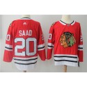 Chicago Blackhawks #20 Brandon Saad Red Stitched Adidas Jersey