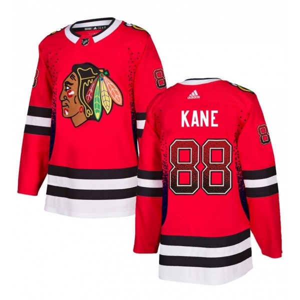 Chicago Blackhawks #88 Patrick Kane Red Drift Fashion Stitched Jersey