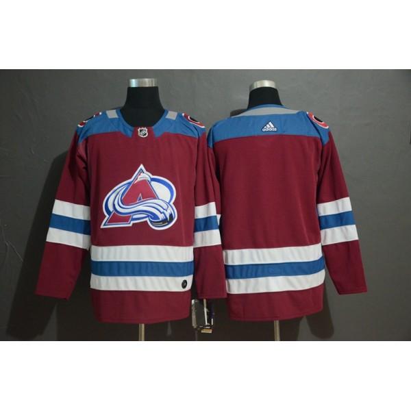 Colorado Avalanche Burgundy Stitched Jersey