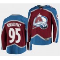 Colorado Avalanche #95 Andre Burakovsky Red Stitched Jersey