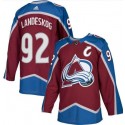 Colorado Avalanche #92 Gabriel Landeskog Burgundy With C Patch Stitched Jersey