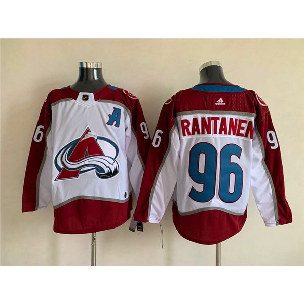 Colorado Avalanche #96 Mikko Rantanen White Stitched Jersey