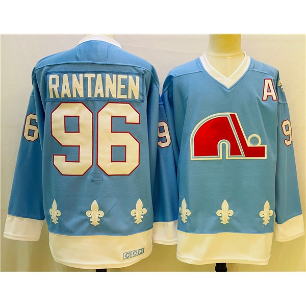 Colorado Avalanche #96 Mikko Rantanen Blue Stitched Jersey