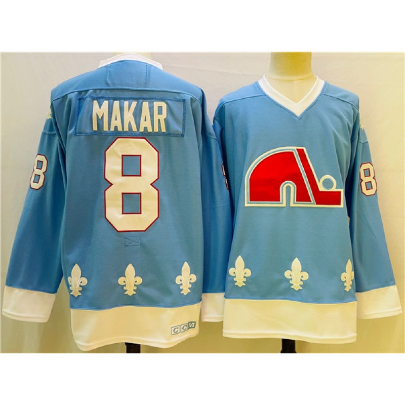 Colorado Avalanche #8 Cale Makar Blue Stitched Jersey