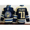 Columbus Blue Jackets #71 Nick Foligno Navy Blue Alternate Stitched Jersey