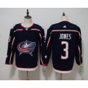 Columbus Blue Jackets #3 Seth Jones Navy Stitched Adidas Jersey