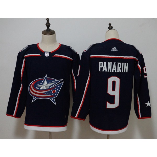 Columbus Blue Jackets #9 Artemi Panarin Navy Stitched Adidas Jersey