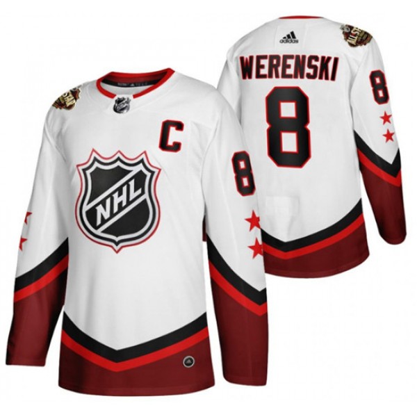 Columbus Blue Jackets #8 Zach Werenski 2022 All-Star White Stitched Jersey
