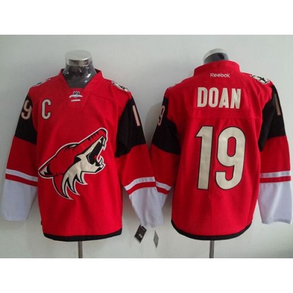 Coyotes #19 Shane Doan Red Home Stitched Jersey