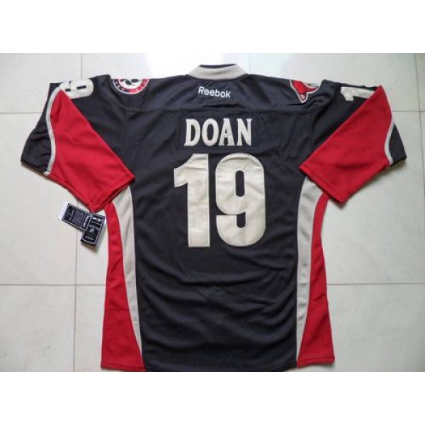 Coyotes #19 Shane Doan Black Third Stitched Jersey
