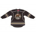 Hershey Bears Custom Premier Brown Stitched Jersey