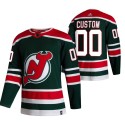 New Jersey Devils Custom Name Number Size NHL Stitched Jersey