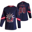 New York Rangers Custom 2020-21 Name Number Size NHL Stitched Jersey