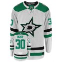 Dallas Stars #30 Ben Bishop White Stitched Jersey