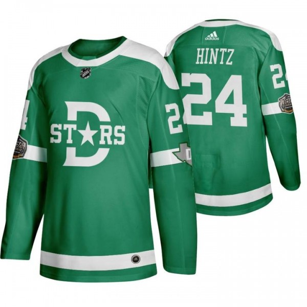 Dallas Stars #24 Roope Hintz Green Stitched Jersey