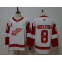 Detroit Red Wings #8 Justin Abdelkader White Stitched Adidas Jersey