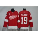 Detroit Red Wings #19 Steve Yzerman Red Stitched Jersey