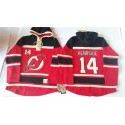 Devils #14 Adam Henrique Red Sawyer Hooded Sweatshirt Stitched Jersey