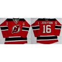 Devils #16 Jacob Josefson Red Home Stitched Jersey