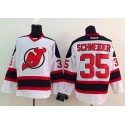 Devils #35 Cory Schneider White Stitched Jersey