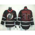 Devils #30 Martin Brodeur Black Ice Stitched Jersey
