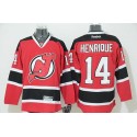 Devils #14 Adam Henrique Red Stitched Jersey