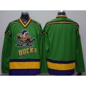 Ducks Blank Green CCM Throwback Stitched Jersey