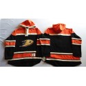 Ducks Blank Black Sawyer Hooded Sweatshirt Stitched Jersey