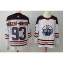 Edmonton Oilers #93 Ryan Nugent-Hopkins White Stitched Adidas Jersey