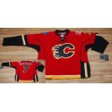 Flames #7 Todd Bertuzzi Stitched Red Jersey